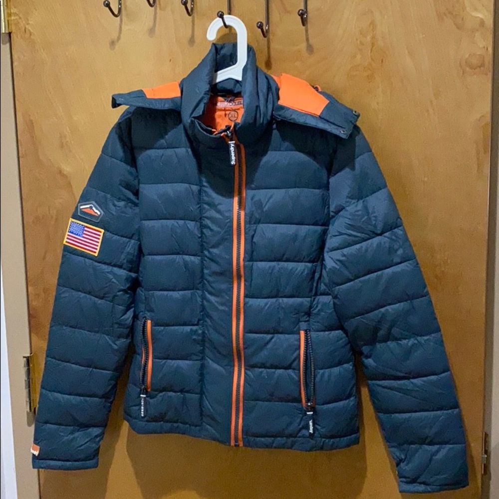 Superdry “The Fuji Double Zip” puffer jacket